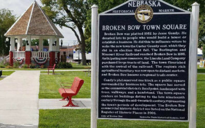 Marker Monday: Broken Bow Town Square