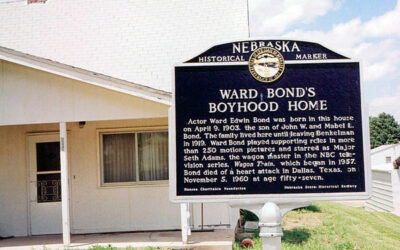 Marker Monday: Ward Bond’s Boyhood Home