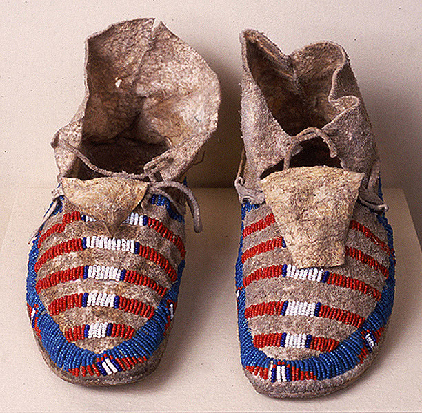 Indian-made moccasins