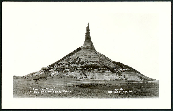 Postcard of Chimney Rock  Midwest Photo #18