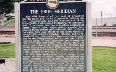 Marker Monday: The 100th Meridian