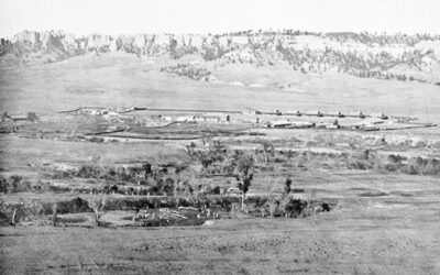 When Fort Robinson had walls, 1875