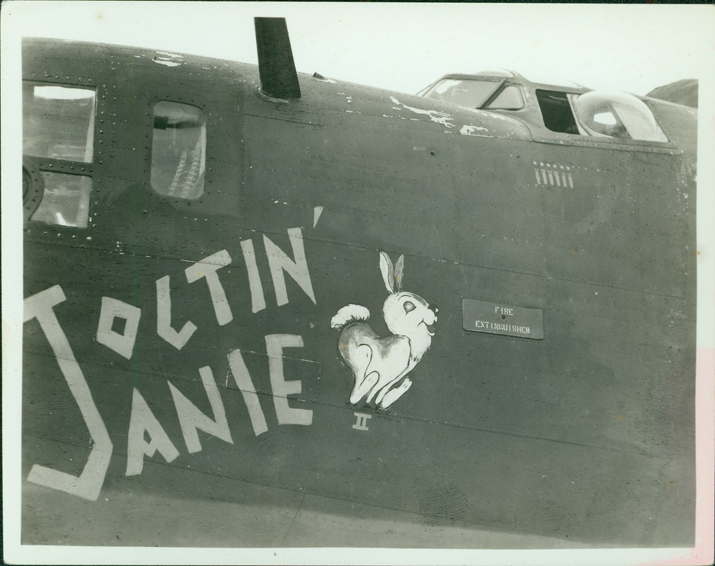 Joltin’ Janie II - This B-24 was a part of the 321st bomb squadron.