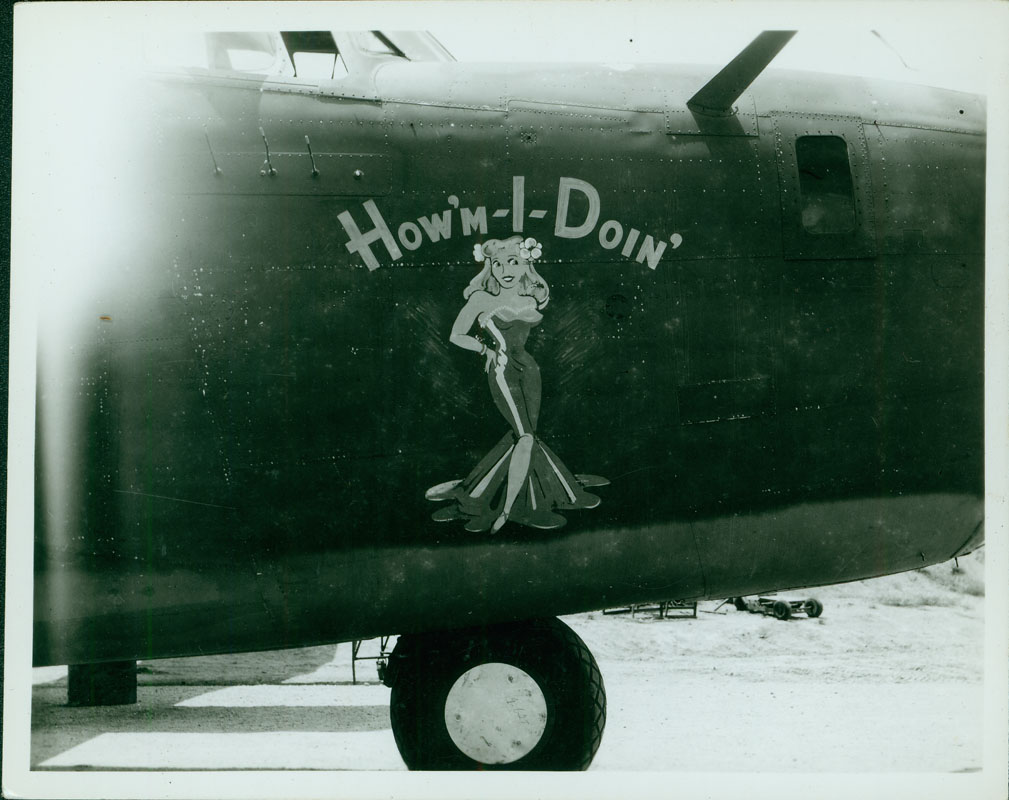 How’m-I-Doin’ - This B-24 was part of the Jolly Rogers’ 320th Bomb Squadron.