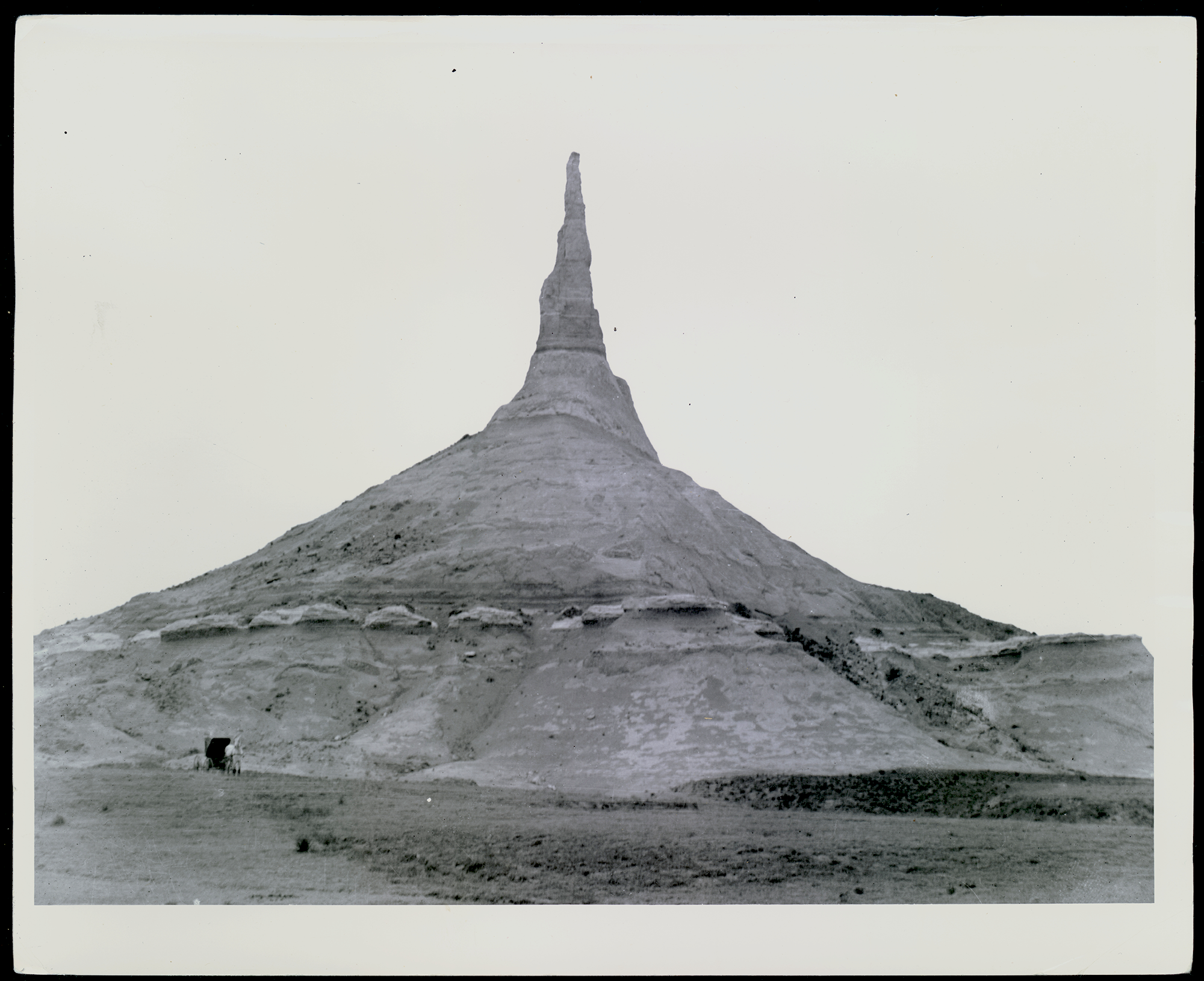 Chimney Rock in the early 1900s.