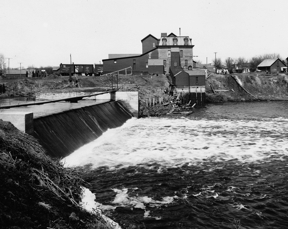 Neligh Mill, about 1903.