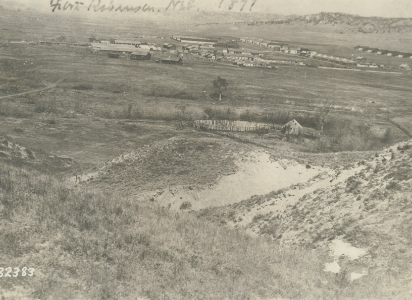 View of Fort Robinson, 1887.