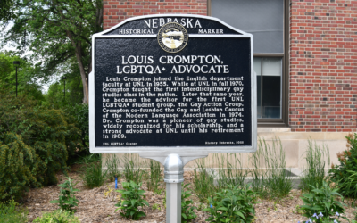 Marker Monday: Louis Crompton LGBTQA+ Advocate