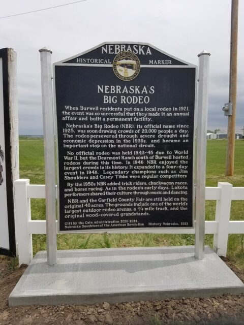 Marker Monday: Nebraska’s Big Rodeo - Nebraska State Historical Society