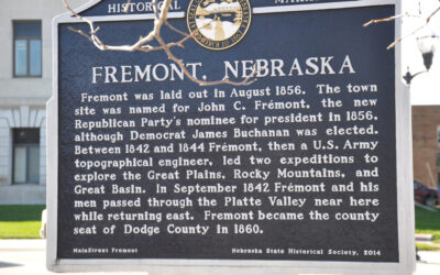 Marker Monday: Fremont, Nebraska