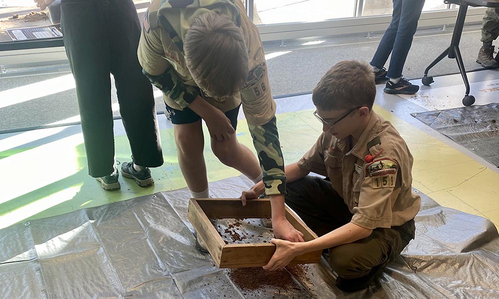 scouting program for archeology merit badge