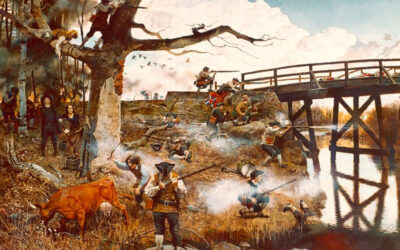 How Nebraska artist John Falter imagined the Battle of Concord