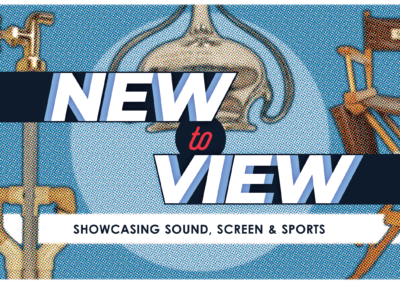New to View: Showcasing Sound, Screen, and Sports