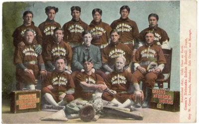 The Nebraska Indians Baseball Team
