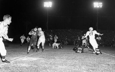 Omaha University at the 1955 Tangerine Bowl