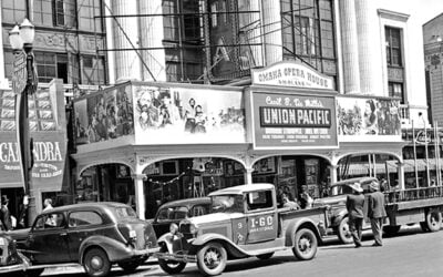 Union Pacific World Premiere in Omaha, 1939