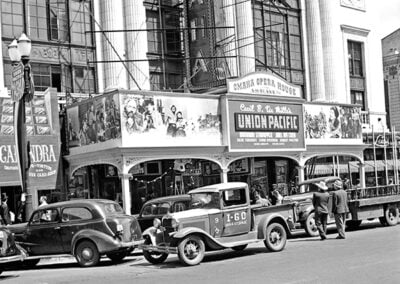 Union Pacific World Premiere in Omaha, 1939