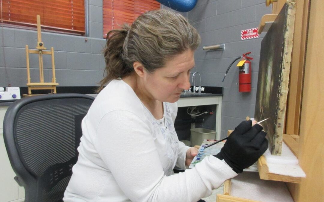 Paintings Conservator Melissa Gardner joins Ford Center