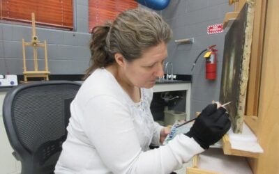 Paintings Conservator Melissa Gardner joins Ford Center