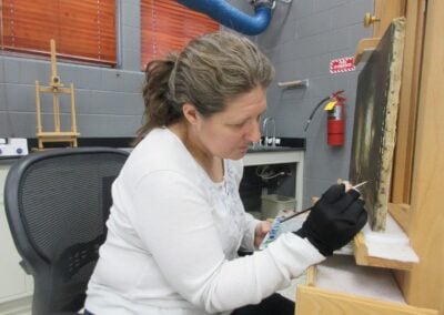Paintings Conservator Melissa Gardner joins Ford Center